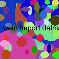 wein import dalmacija